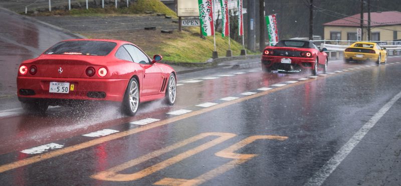 Illustration for article titled This Is How Japan's Ferrari Owners Do Brunch